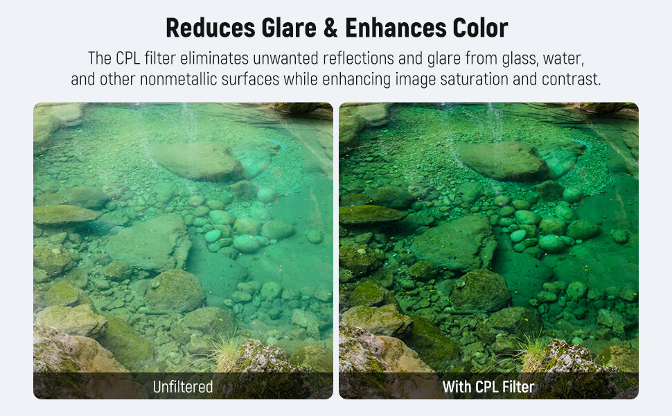 Neewer 67mm magnetic cpl filter with cold shoe phone clip ฟิลเตอร์แม่เหล็ก ฟิลเตอร์กล้อง 2