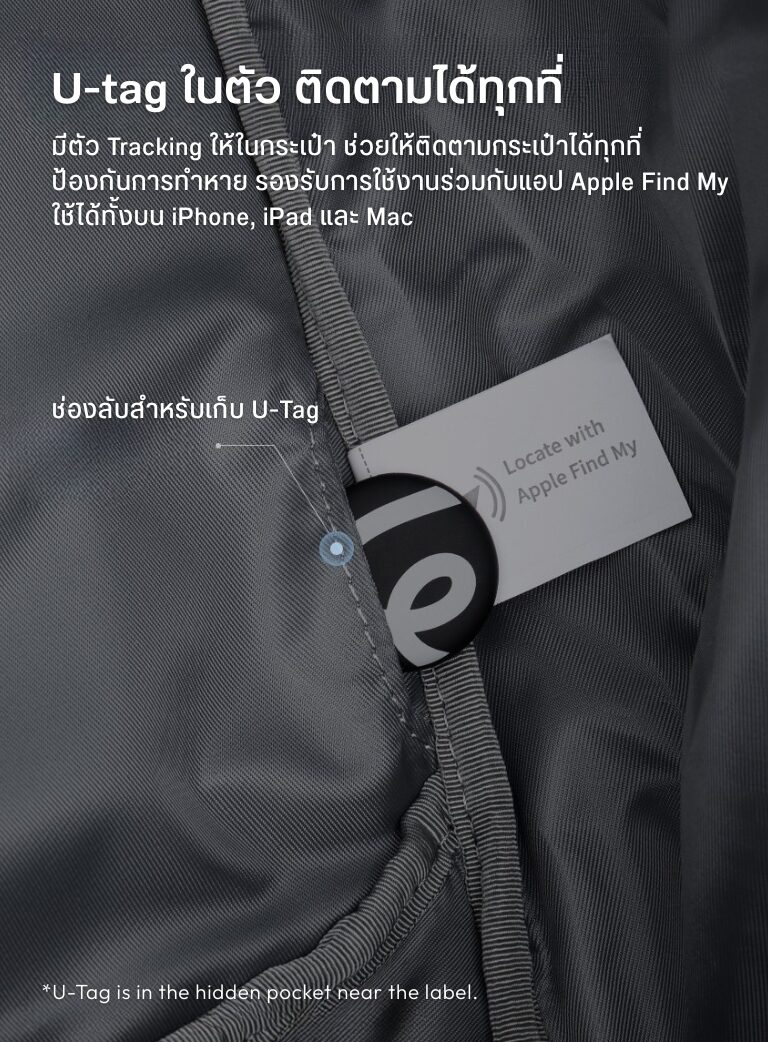 Ulanzi ab01 tai outdoor camera backpack กระเป๋ากล้อง กระเป๋าสะพาย กระเป๋าเดินทาง ความจุ 38 ลิตร (8)