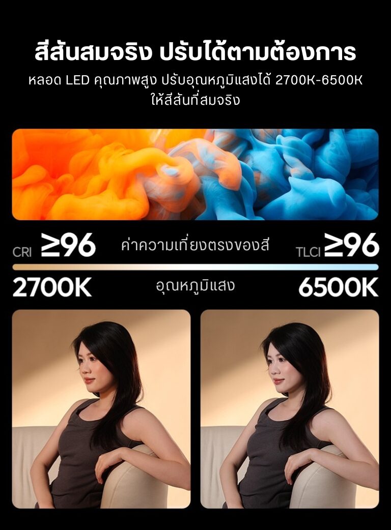 Ulanzi pl25 25w high power pocket light ไฟ led พกพาพลังสูง 25w ขนาดกะทัดรัดเท่าสมาร์ทโฟน (5)