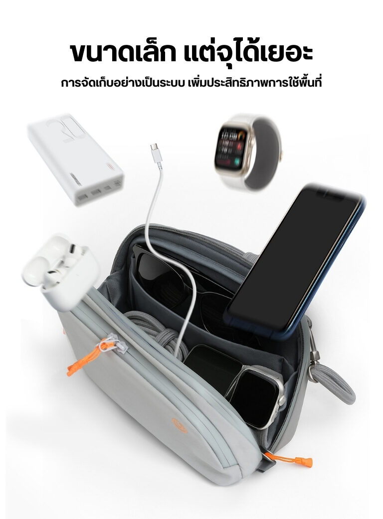 Ulanzi yy08 techlite sling bag กระเป๋าสะพายข้าง กระเป๋าอเนกประสงค์ ความจุ 2l (4)
