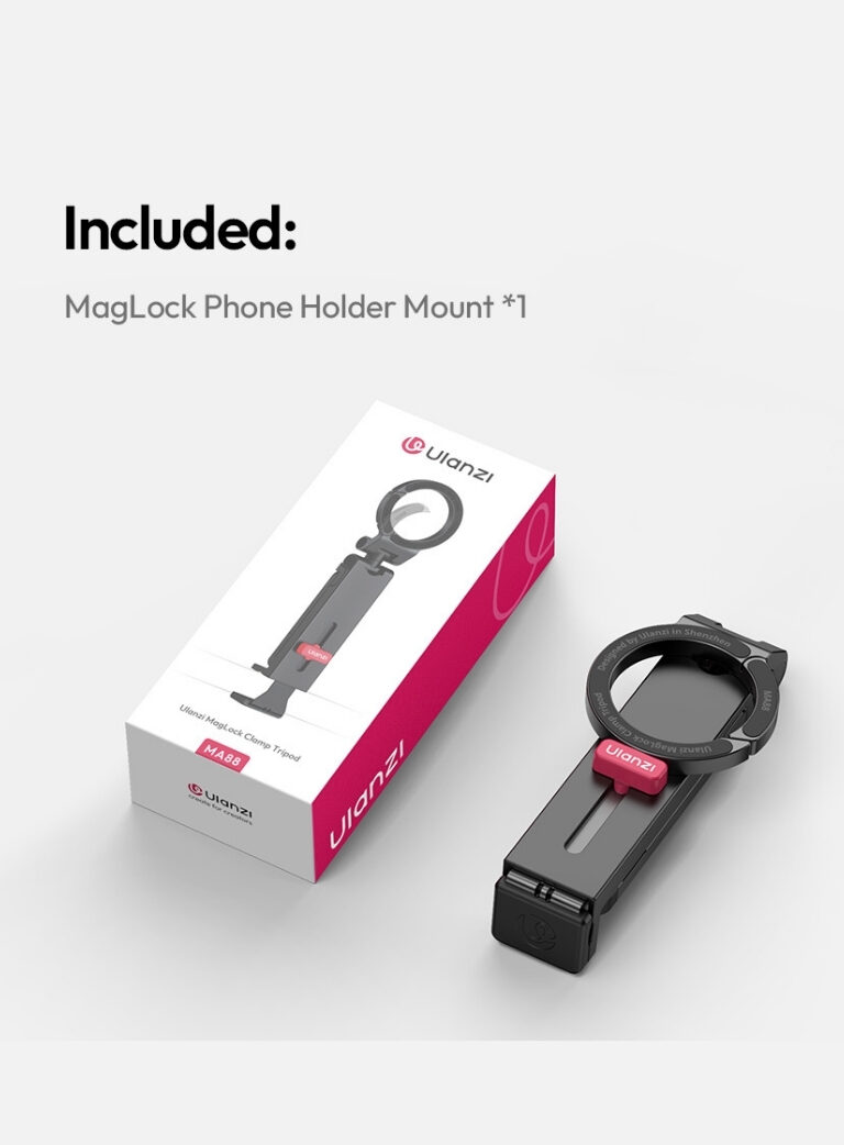 Ulanzi ma88 maglock phone holder mount ขาตั้งโทรศัพท์ 3in1 พร้อมระบบแม่เหล็ก maglock ขาตั้ง magsafe ขาตั้งมือถือ (11)