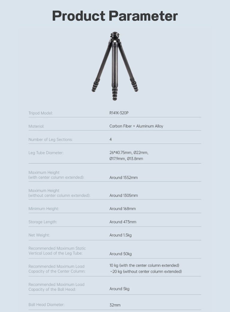 Falcam treeroot r141k 320p quick lock travel tripod (19)