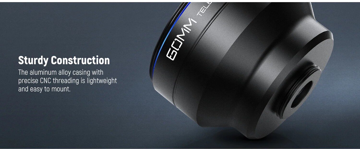 Neewer 60mm telephoto phone lens (5)