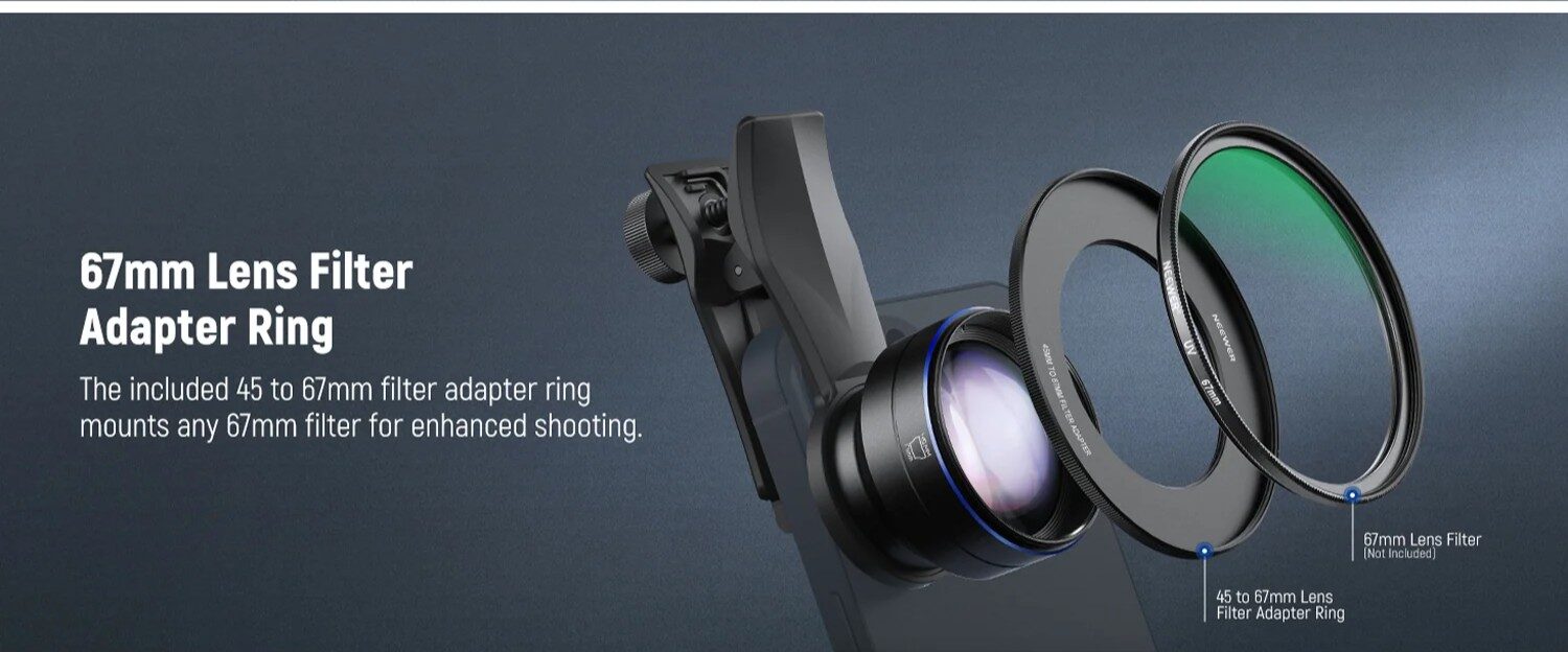 Neewer 60mm telephoto phone lens (7)