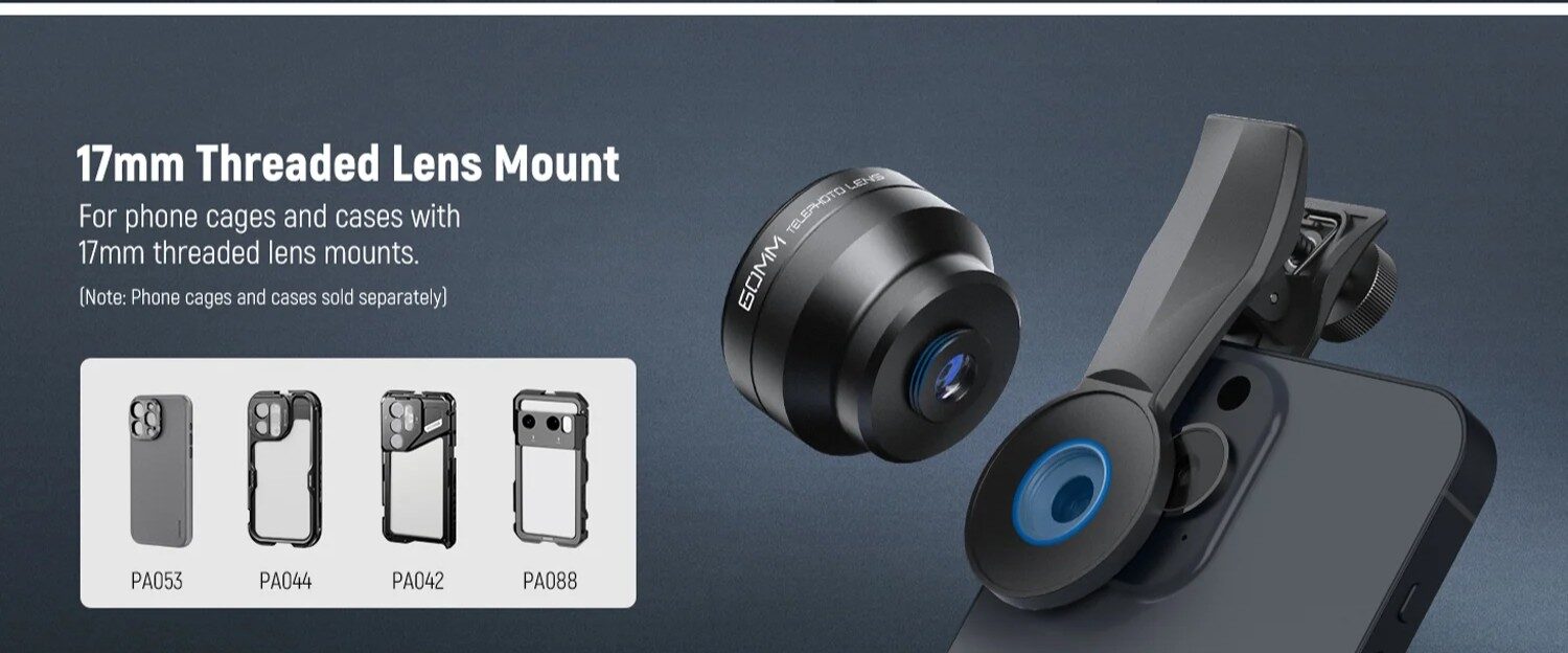 Neewer 60mm telephoto phone lens (8)