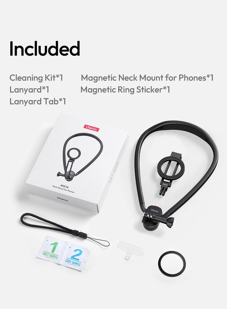 Ulanzi mg14 magnetic neck mount for phones ขาตั้งคล้องคอแม่เหล็ก ขาตั้งมือถือคล้องคอ magsafe สำหรับสมาร์ทโฟน (12)