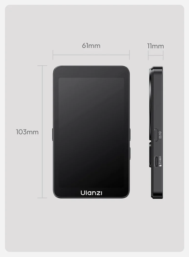 Ulanzi VM1 Vlog Selfie Monitor Screen จอมอนิเตอร์ จอเซลฟี่ Zero Lag จอหลัง iPhone จอ Magsafe (18)