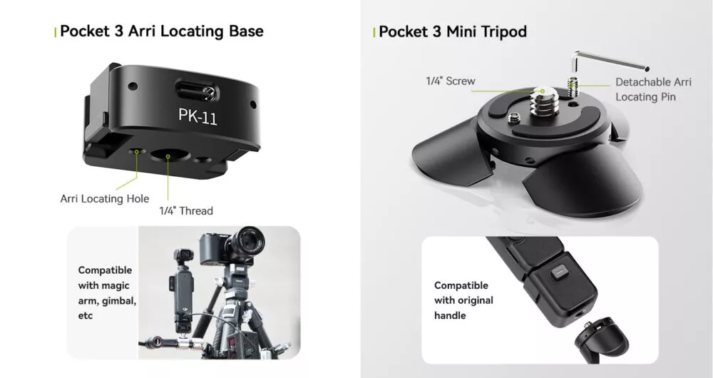 Ulanzi PK08 PK11 DJI OSMO Pocket 3
