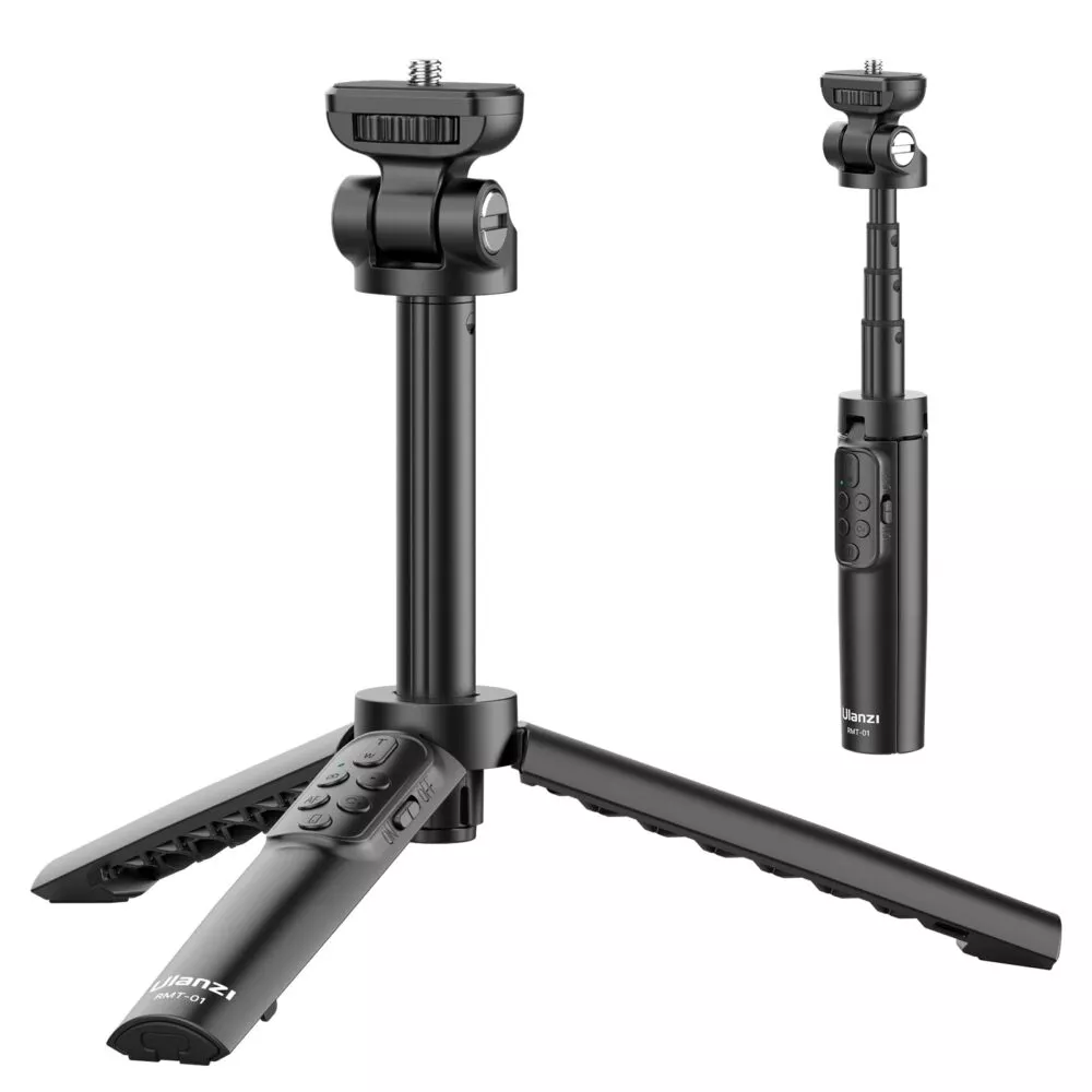 Ulanzi RMT-01 Wireless Bluetooth Extendable Tripod ไม้เซลฟี่ สำหรับกล้อง ขนาดพกพา มาพร้อมรีโมทควบคุม