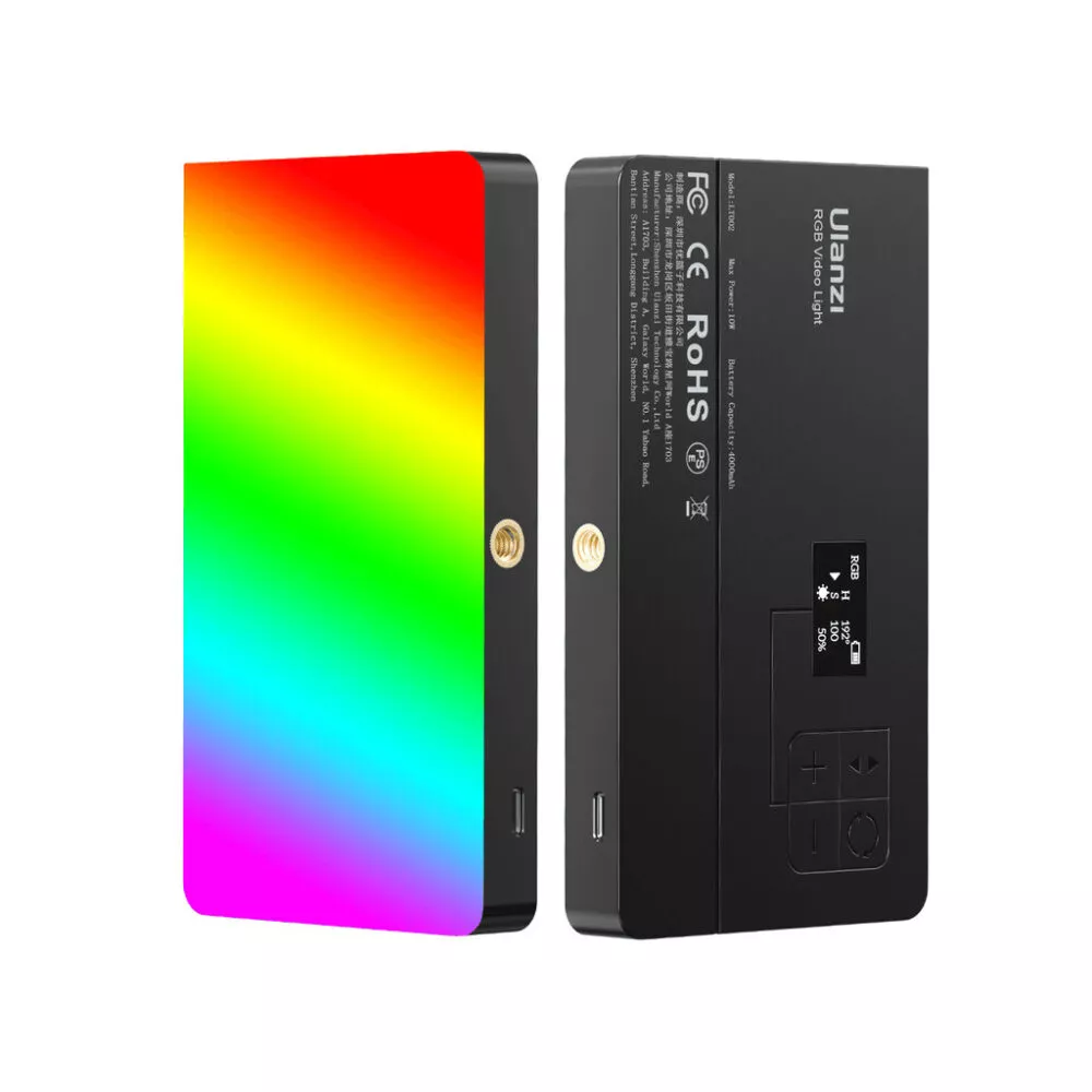 Ulanzi LT002 7" RGB LED Video Light ไฟ LED สำหรับถ่าย Video ปรับแสง RGB ได้ 360 สี