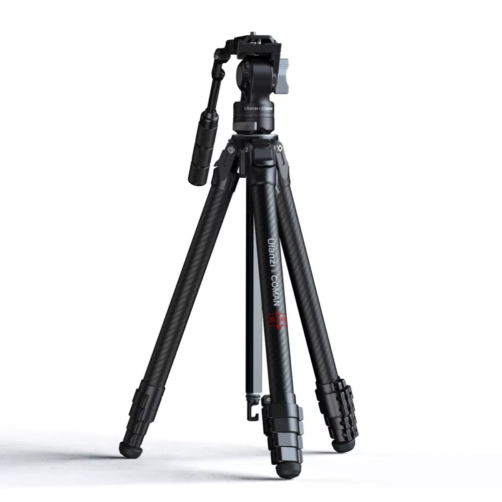 Ulanzi Zero V Lightweight Video Travel Tripod ขาตั้งกล้องคุณภาพสูง คาร์บอนไฟเบอร์แท้ เพลทแบบ Arca Swiss