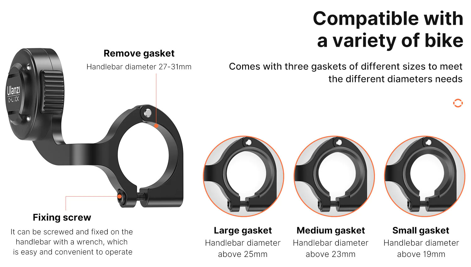 Ulanzi O-LOCK Bike Stand