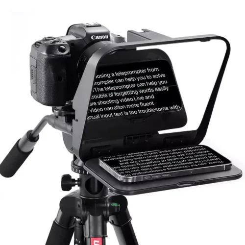 Ulanzi RT02 Universal Teleprompter For Tablets And Smartphones With Remote Control เทเลพรอมเตอร์อเนกประสงค์ สำหรับแท็บเล็ตและสมาร์ทโฟน มาพร้อมกับรีโมทคอนโทรล