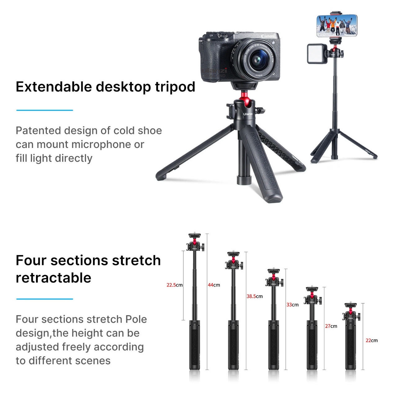 Ulanzi MT-16 Extendable Tripod