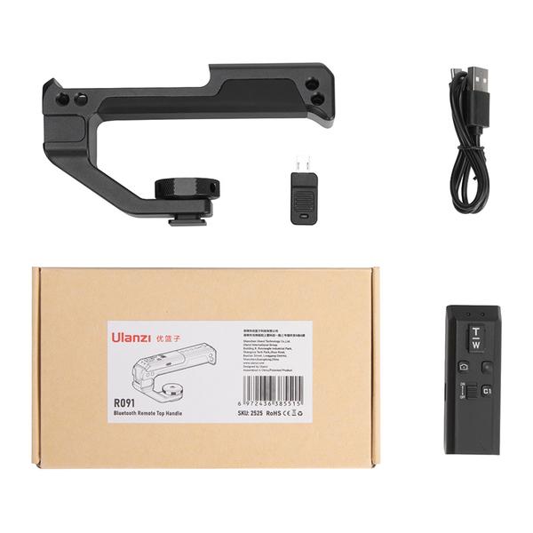 Ulanzi R091 Bluetooth remote top handle for sony and canon