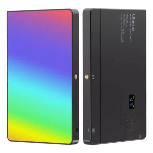 ไฟสตูดิโอ Ulanzi LT003 10" RGB LED Video Light ไฟย้อมฉาก ไฟไลฟ์สตรีม ไฟถ่ายรูป ไฟวีดีโอ ปรับแสงได้ 360 สี มีแบตฯในตัว