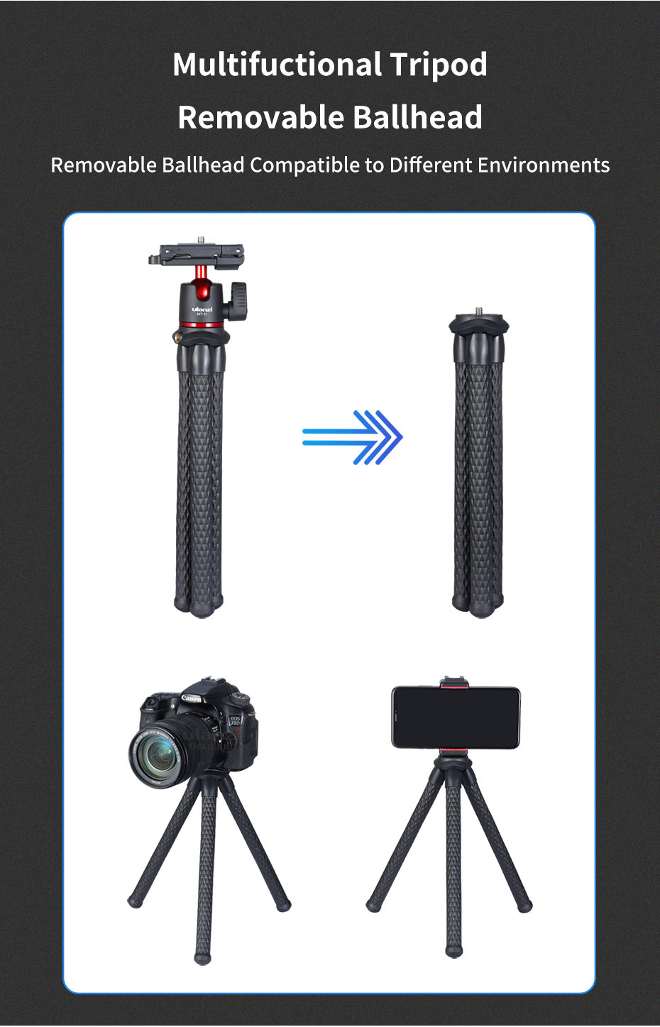 Ulanzi MT-11 Octopus Tripod