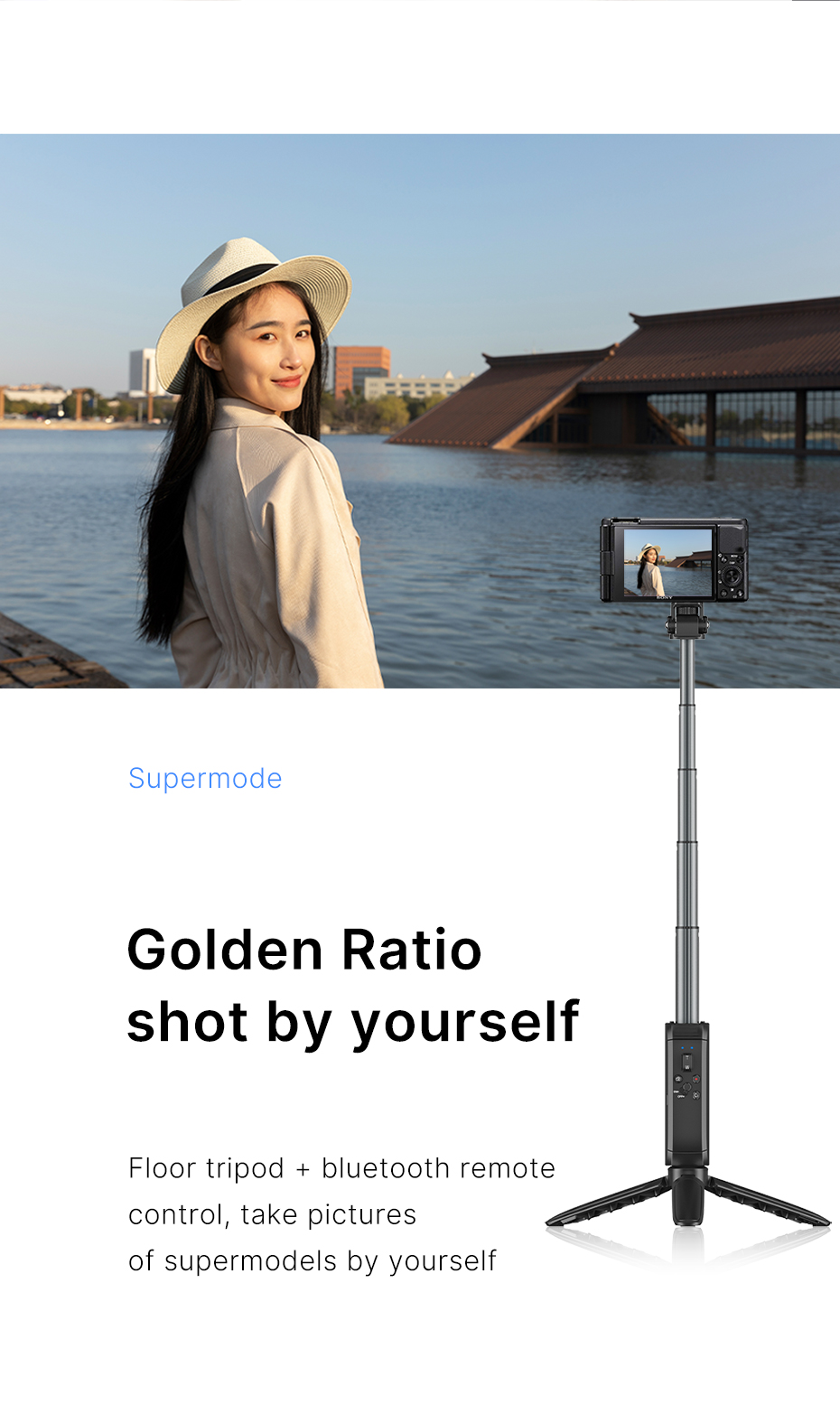 Ulanzi MT-40 Wireless Bluetooth Tripod