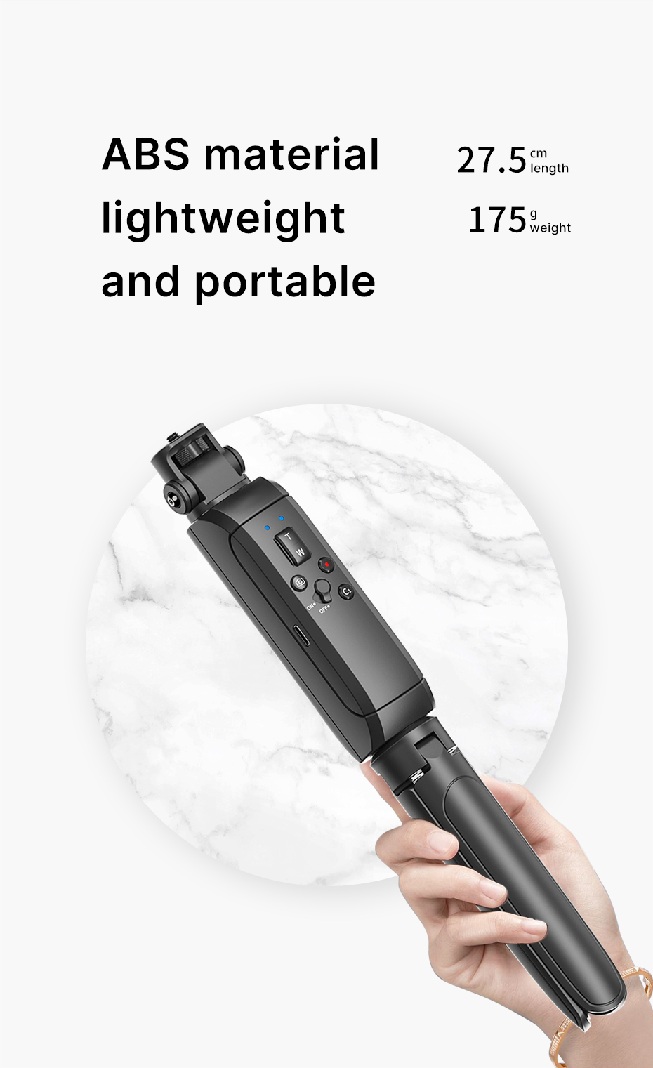 Ulanzi MT-40 Wireless Bluetooth Tripod