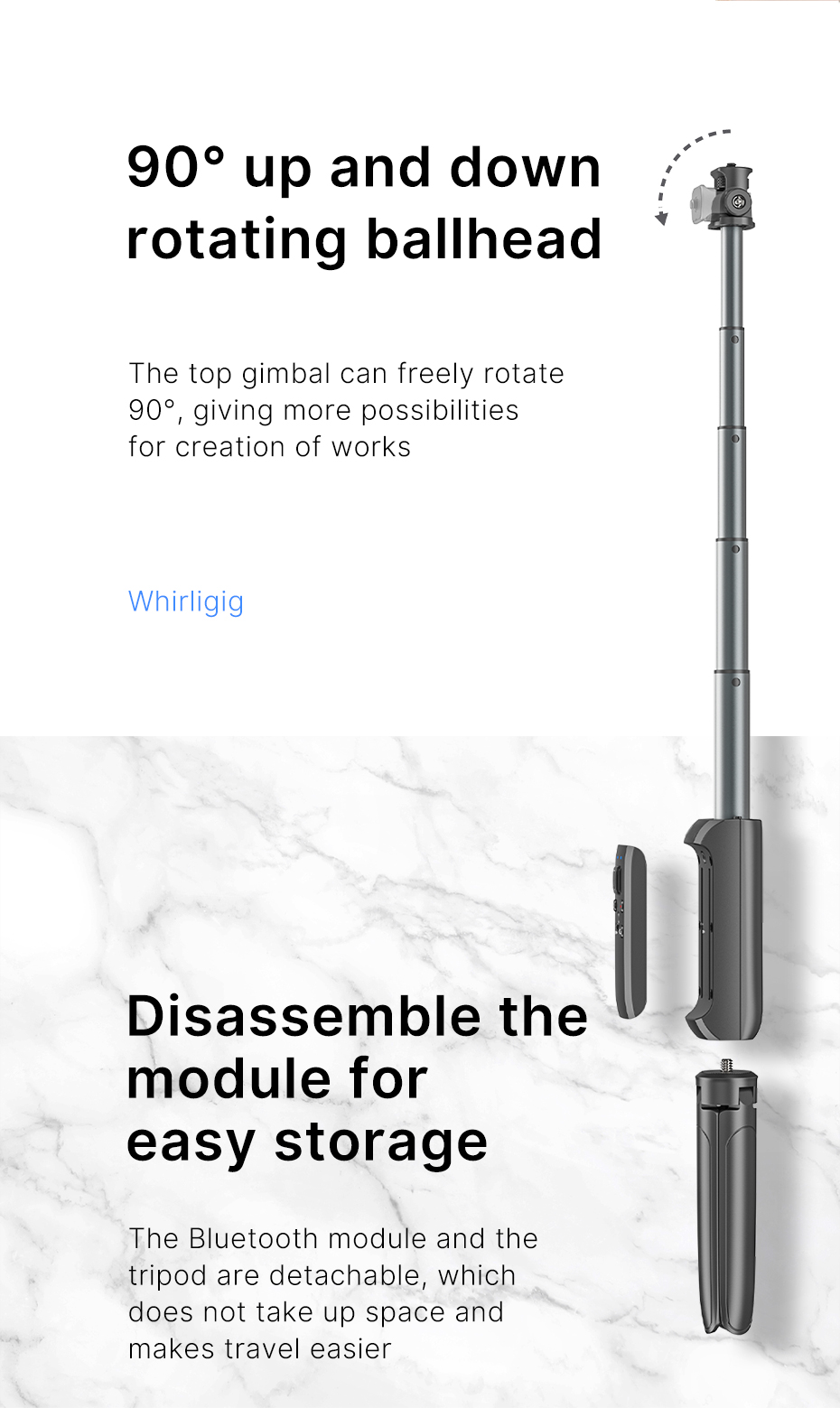 Ulanzi MT-40 Wireless Bluetooth Tripod