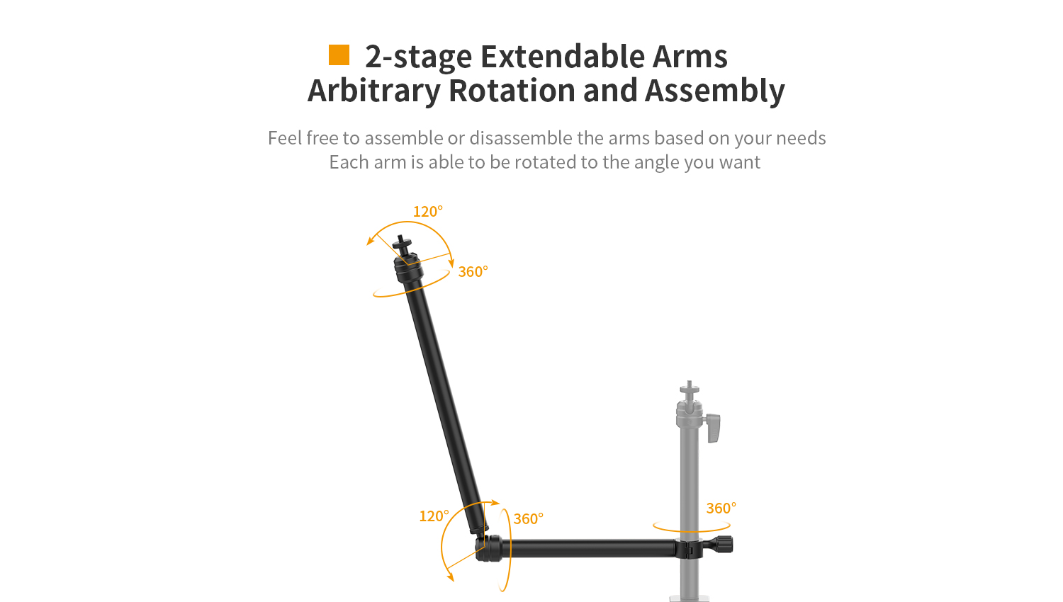 Ulanzi Vijim LS04 Flexible Arm Stand