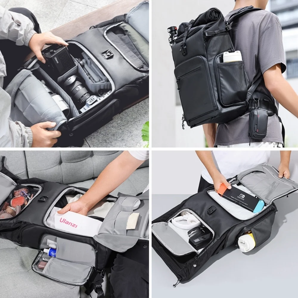 Ulanzi กระเป๋ากล้อง Backpack BT01 กระเป๋าสะพายหลัง กระเป๋าเป้ Travel Camera ความจุ 25.5-32.64 ลิตร