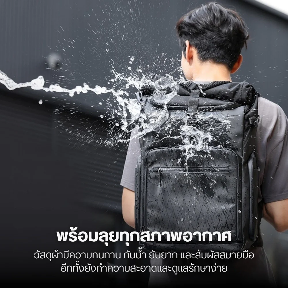 Ulanzi กระเป๋ากล้อง Backpack BT01 กระเป๋าสะพายหลัง กระเป๋าเป้ Travel Camera ความจุ 25.5-32.64 ลิตร