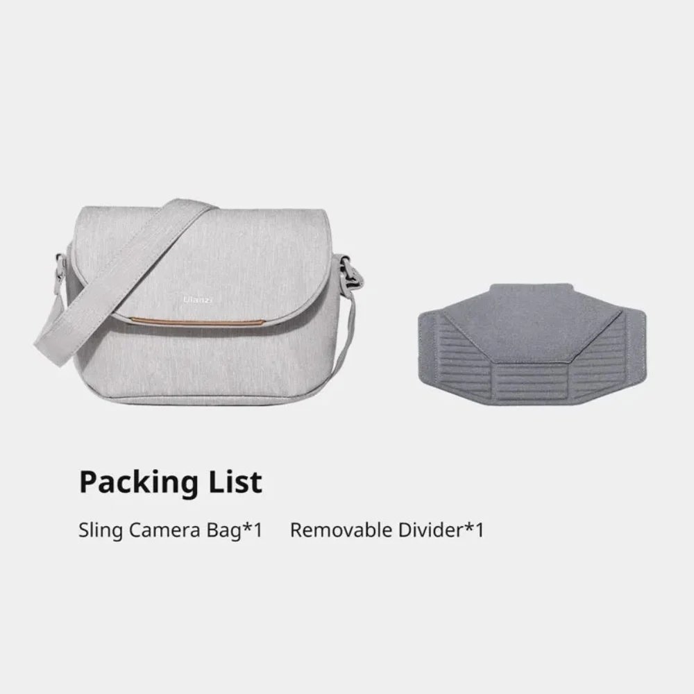 Ulanzi กระเป๋ากล้อง Sling Bag F01 กระเป๋าสะพายข้าง กันละอองน้ำ จุ 3L