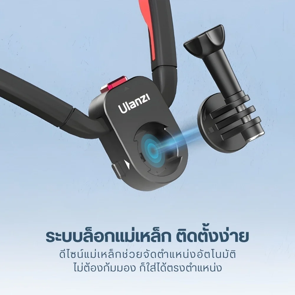 Ulanzi ที่ยึดโกโปรแบบคล้องคอ Go-Quick II V2 For Action Camera For Action Cameras Gopro 12 / 11 / 10 / 9 มุมมองแบบ POV