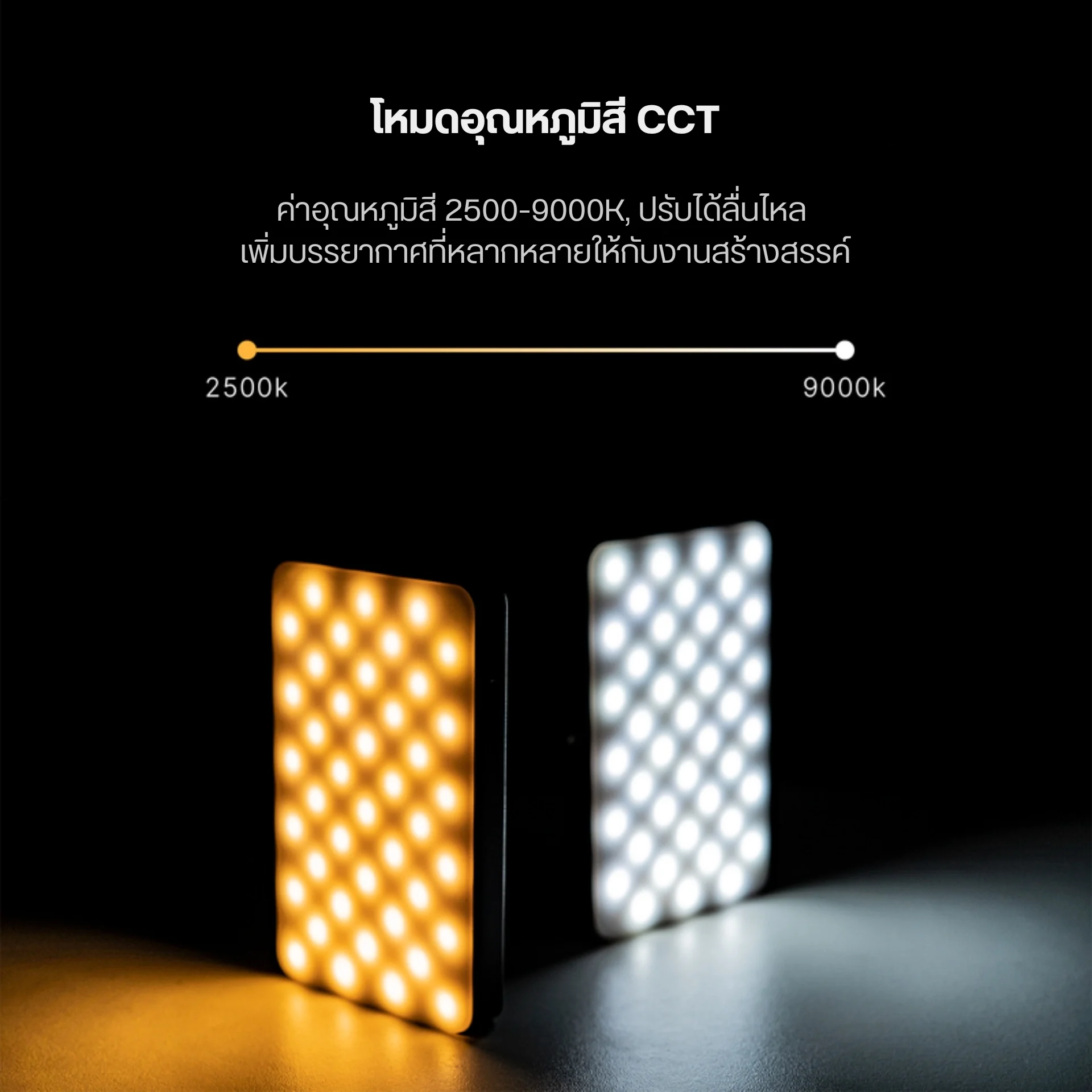 Ulanzi ไฟ LED RGB Video Light VL120RGB CRI 95+ ไฟถ่ายภาพ ไฟเซลฟี่ ไฟ RGB