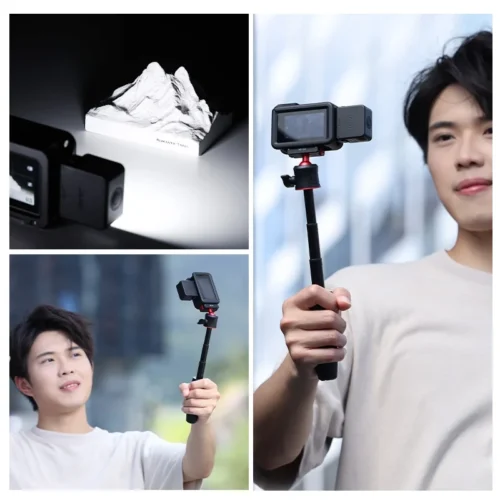 Ulanzi LM18 Mini LED Video Light for DJI Osmo Action 4, 3 & DJI Osmo Pocket 3 2