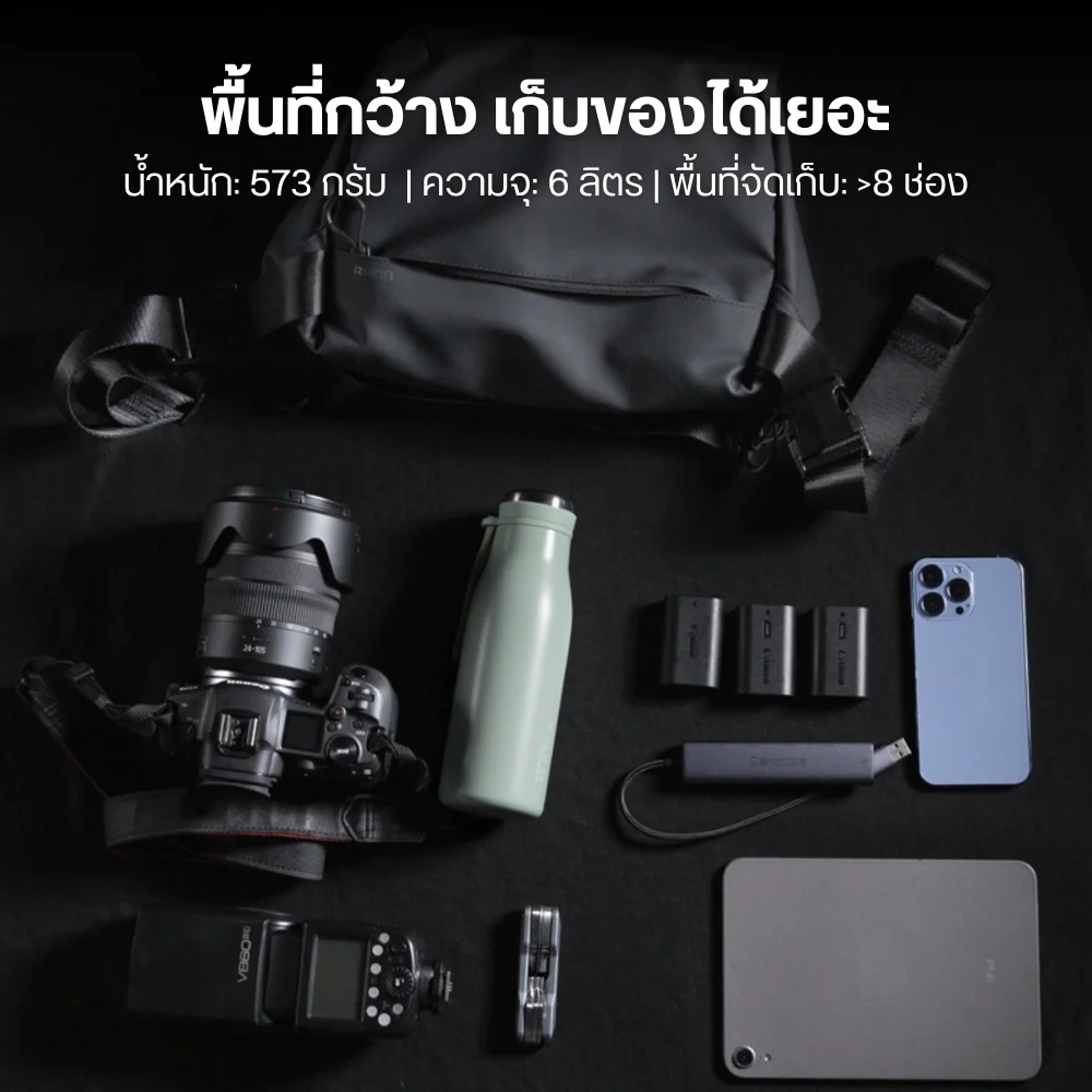Ulanzi กระเป๋าสะพาย PB008 Light Junior Casual Camera Shoulder Bag สำหรับใส่กล้อง