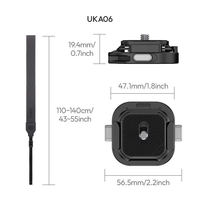 Ulanzi UKA06 Shoulder Strap Quick Release Kit 23