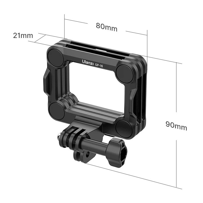 Ulanzi Gp-16 action camera Gopro magnetic
