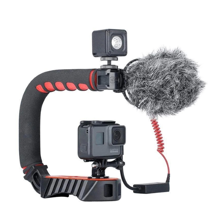 Ulanzi U-Grip Pro Video Handle Grip ด้ามจับต่อกล้อง เพื่อต่ออุปกรณ์เสริม สำหรับงานถ่าย Video