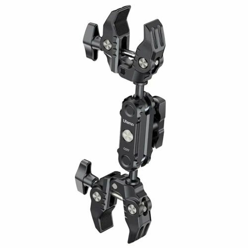 Ulanzi C017 Super Clamp With Dual Ballhead แคลมป์ ตัวหนีบสำหรับล็อคติดอุปกรณ์ต่างๆ