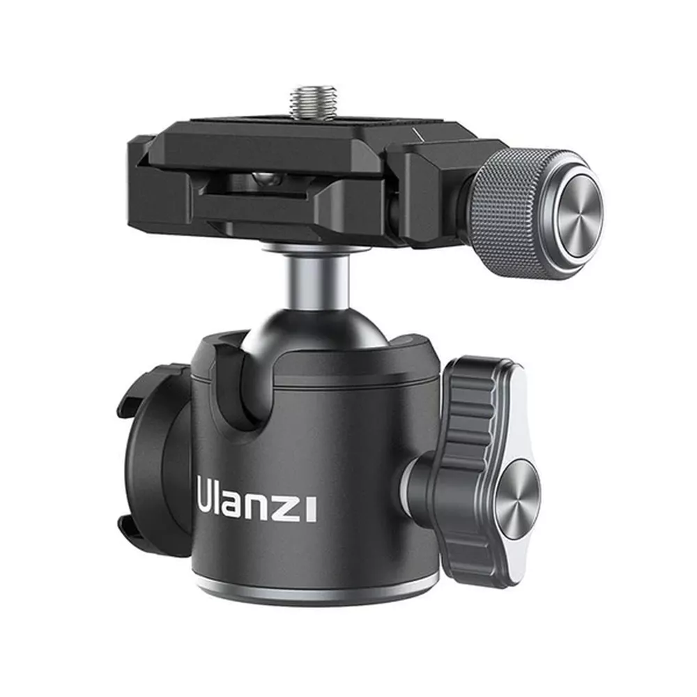 Ulanzi U-80L Aluminum Alloy Ball Head Cold Shoe with Arca Swiss (2235)