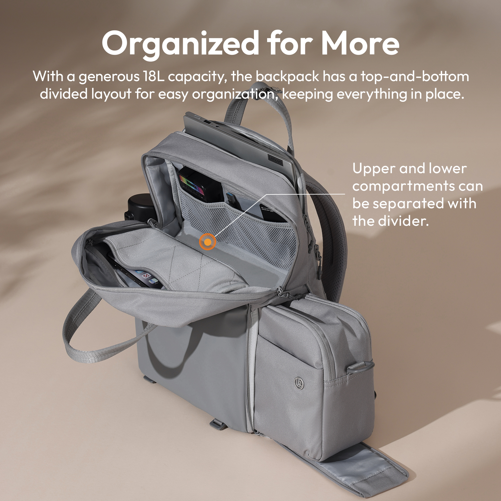 Ulanzi F08 Lightweight Travel Backpack 6