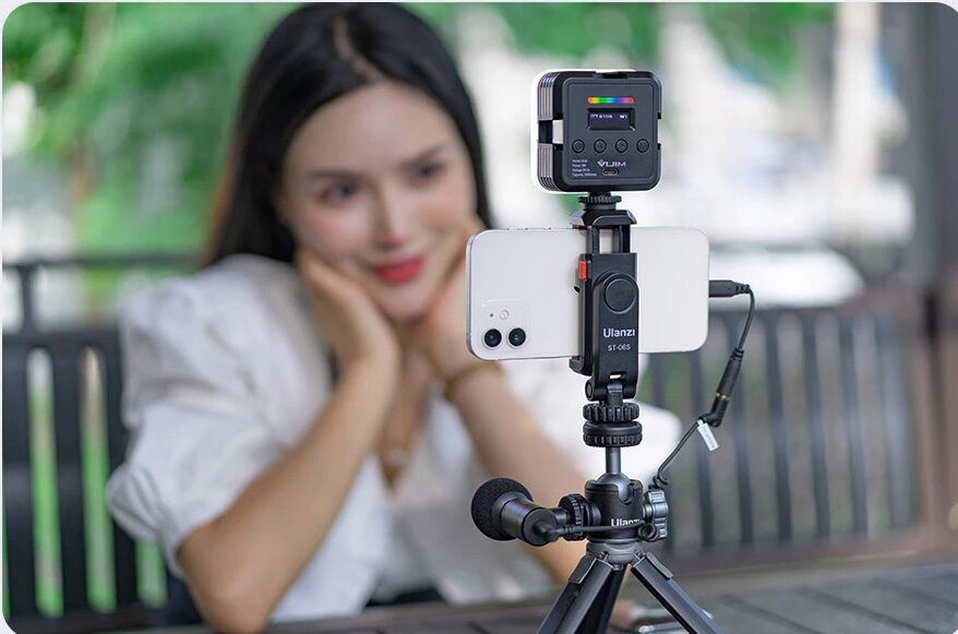 Ulanzi st 06s multi function cold shoe phone holder ยกระดับการถ่ายภาพมือถือสู่มาตรฐานมืออาชีพ (2)