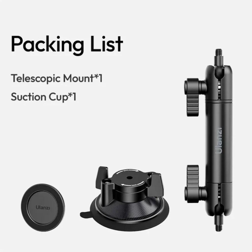 Ulanzi ZJ06 ที่ยึดมือถือสุญญากาศ MagSafe ติดรถกระจก Suction Cup Mount Car Holder