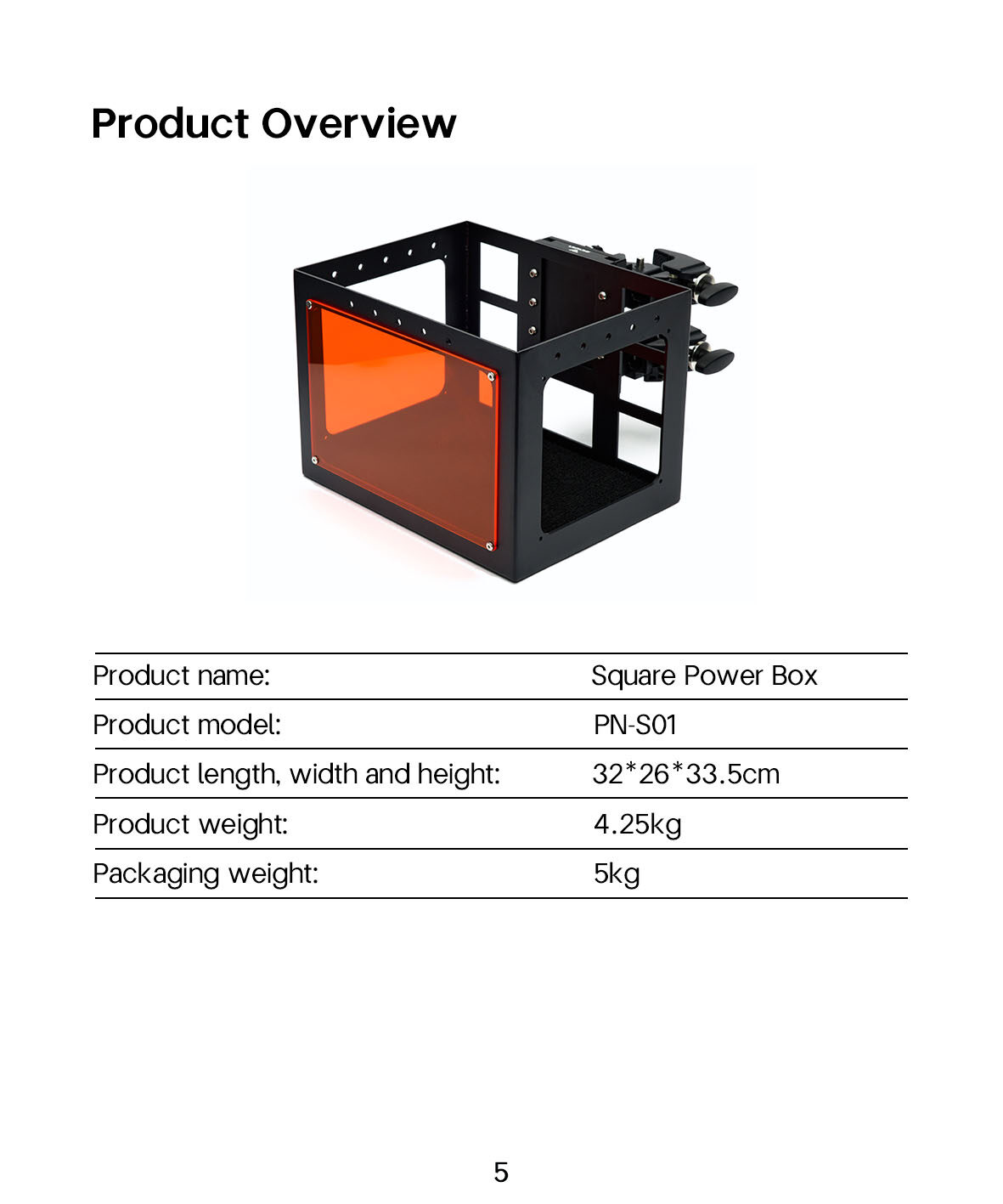 Acc panyan box pn s01 5