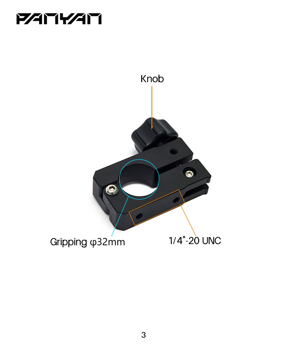 Acc panyan clamp pa g3501 3
