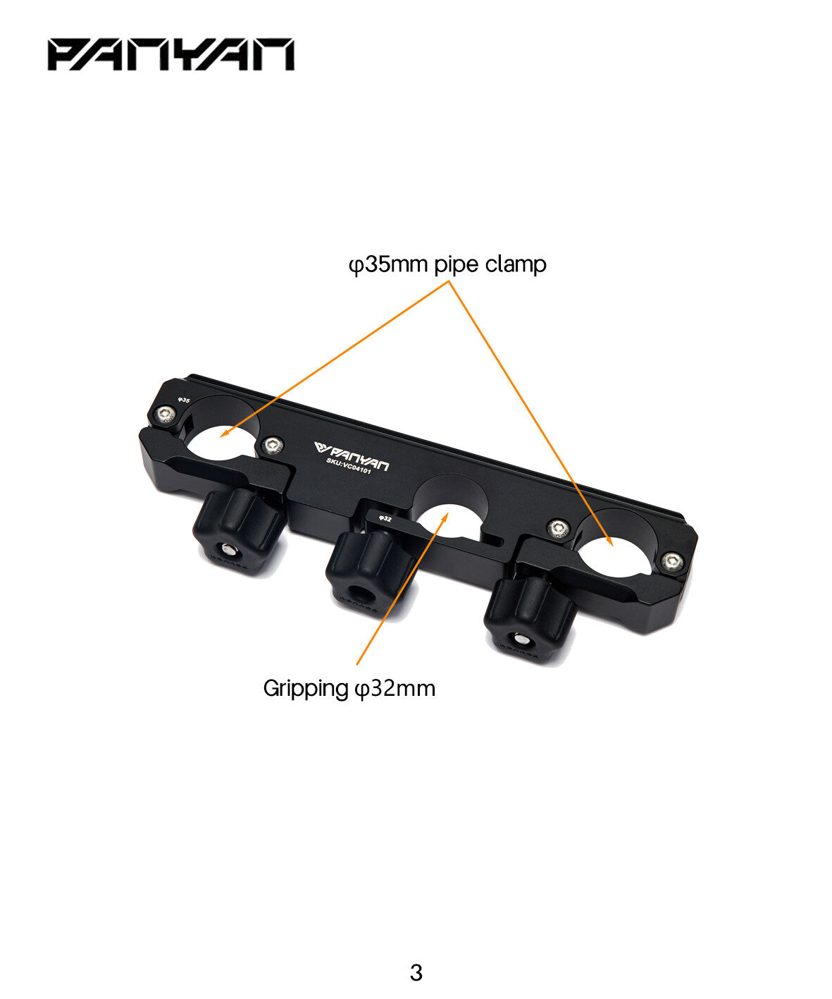 Acc panyan clamp pa i301 3