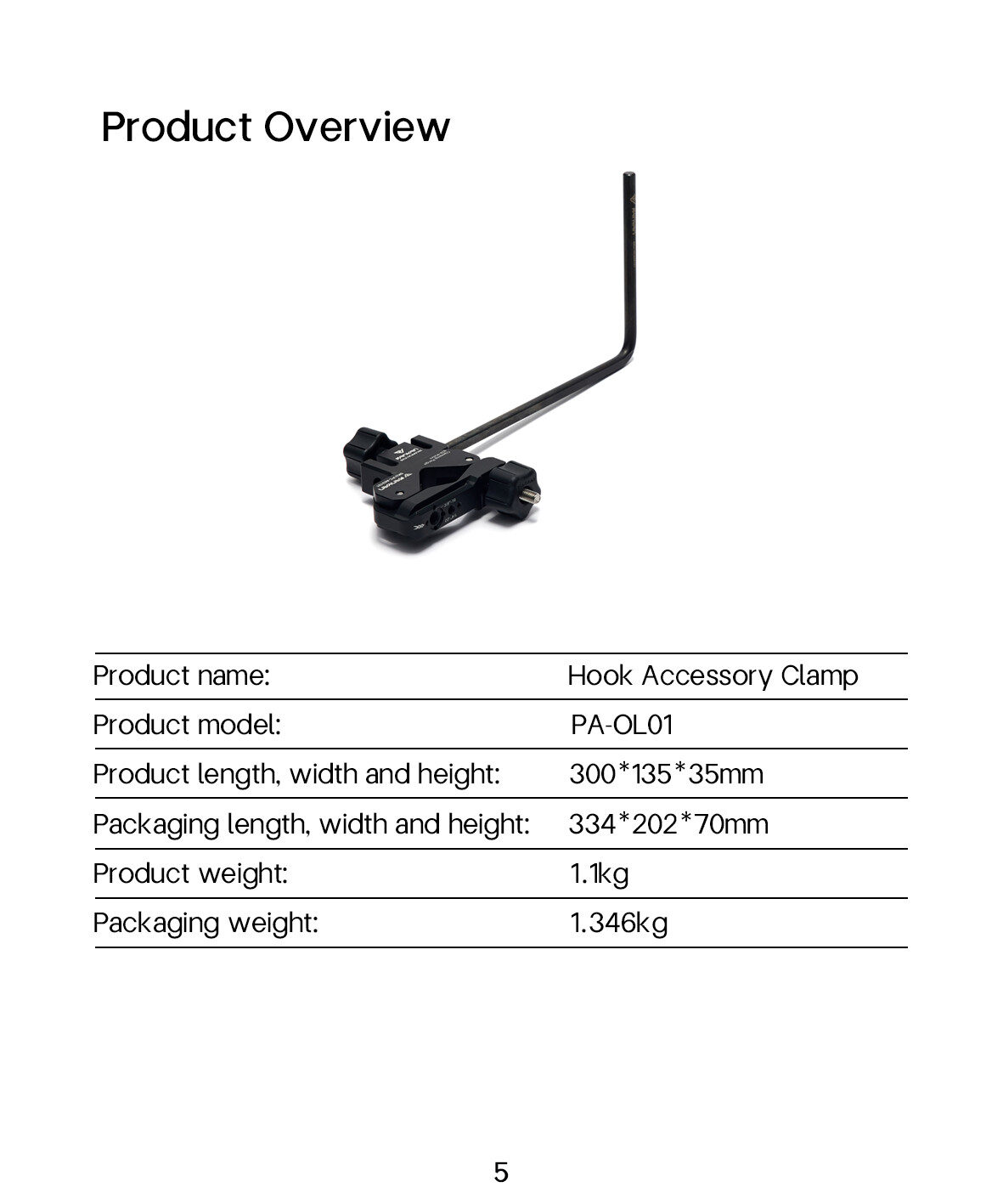Acc panyan hook pa ol01 5