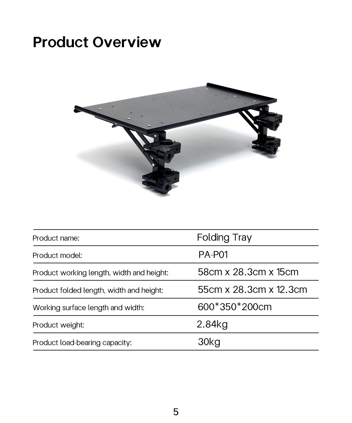 Acc panyan tray pa p01 5