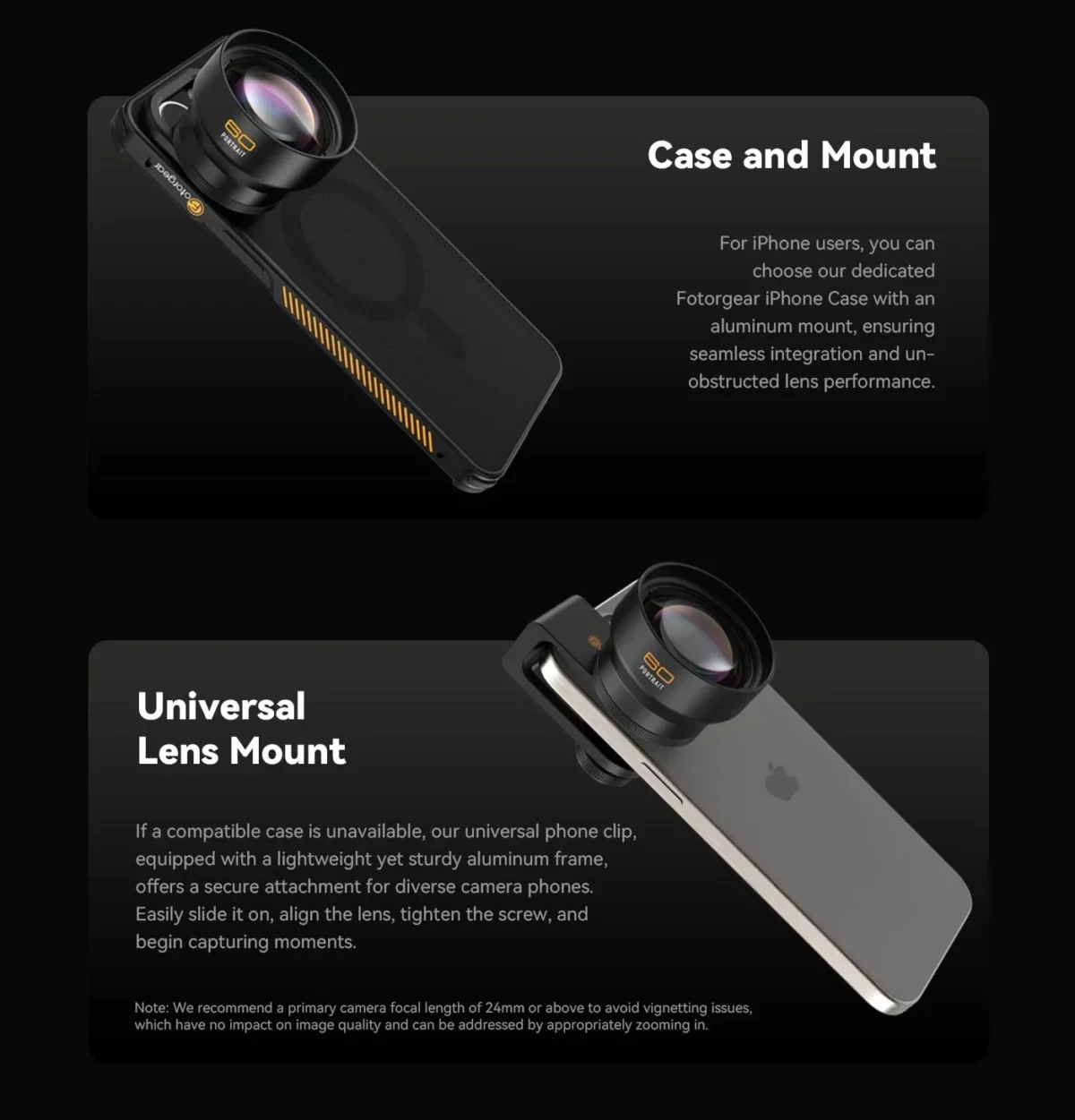 Fotorgear Fisheye Lens 8mm เลนส์มือถือ เลนส์ฟิชอาย T mount ติดโทรศัพท์ ถ่ายมุมกว้าง ถ่ายภาพวิว