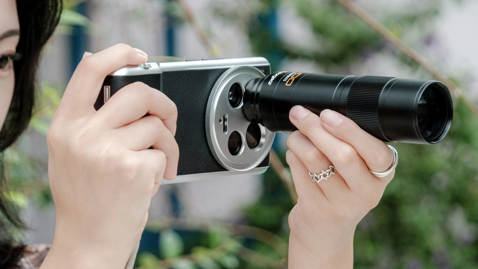 Photographer lens fotorgear