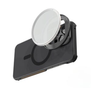 Fotorgear เคสมือถือ iPhone เคลือบสาร Hard Anodizing กันรอย พร้อมแหวนฟิลเตอร์ 58mm รองรับเลนส์เสริม Pro II / ถ่ายวิดีโอ / Magsafe
