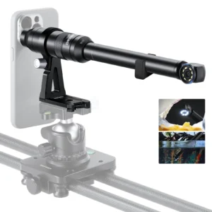 NEEWER LS-51 90° Macro Probe Lens เลนส์มือถือ เลนส์มาโคร ถ่ายแมลง ถ่ายใต้น้ำ ระยะโฟกัส 18mm ขยาย 2X Mobile Lens