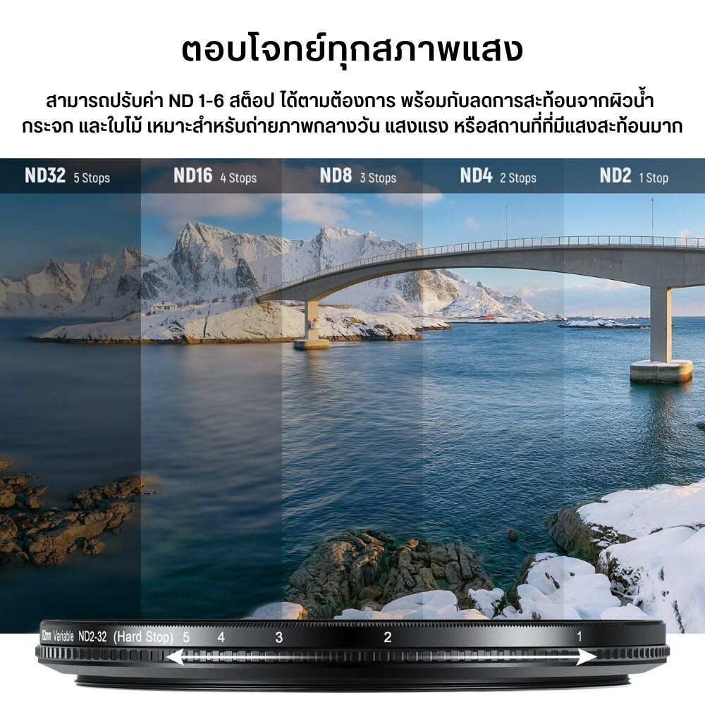 ACM NEEWER ND2 32 58 67 77 82MM (5)